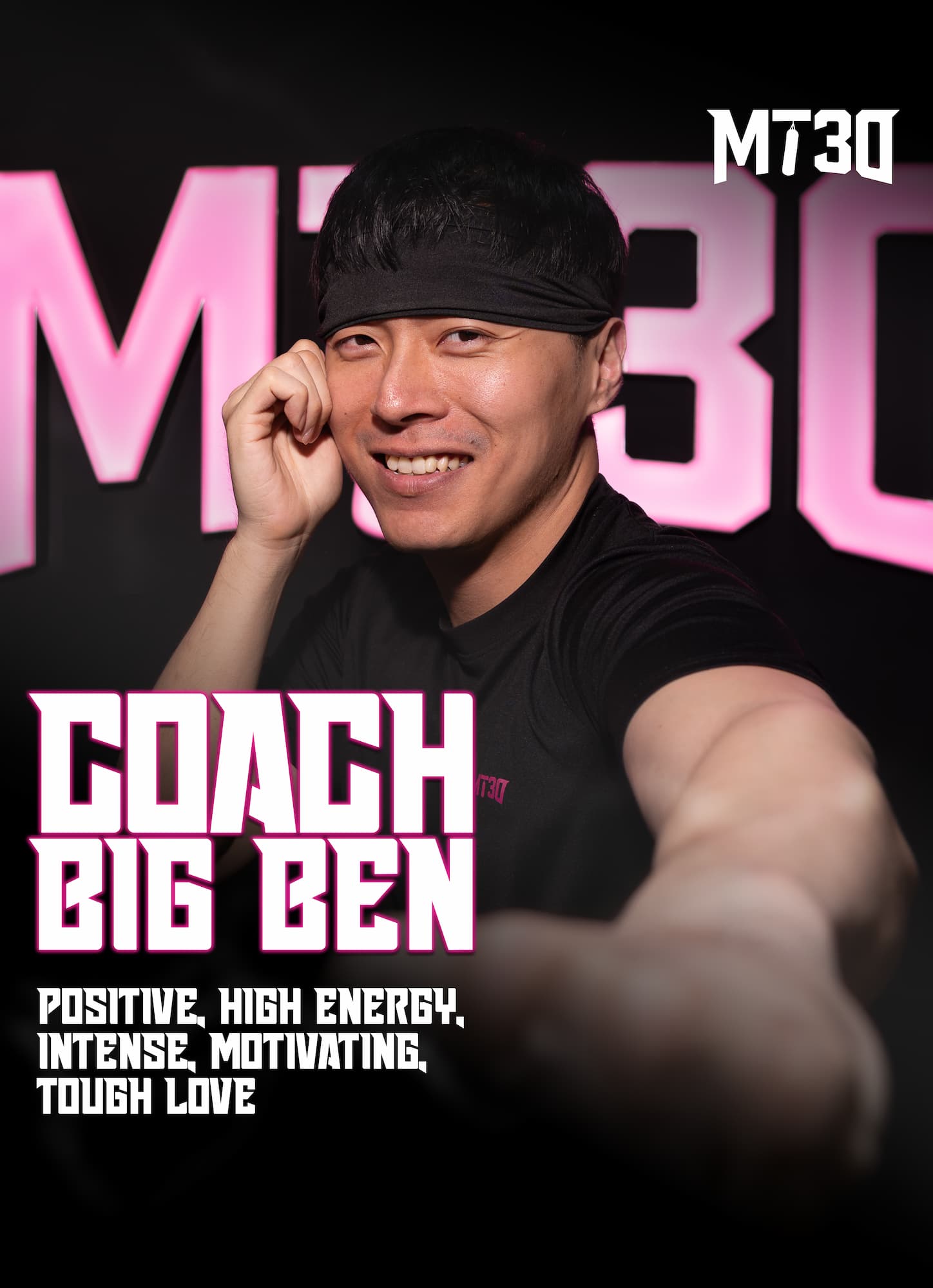 Big Ben, founder of MT30 and trainer for Muay Thai inspired HIIT sessions